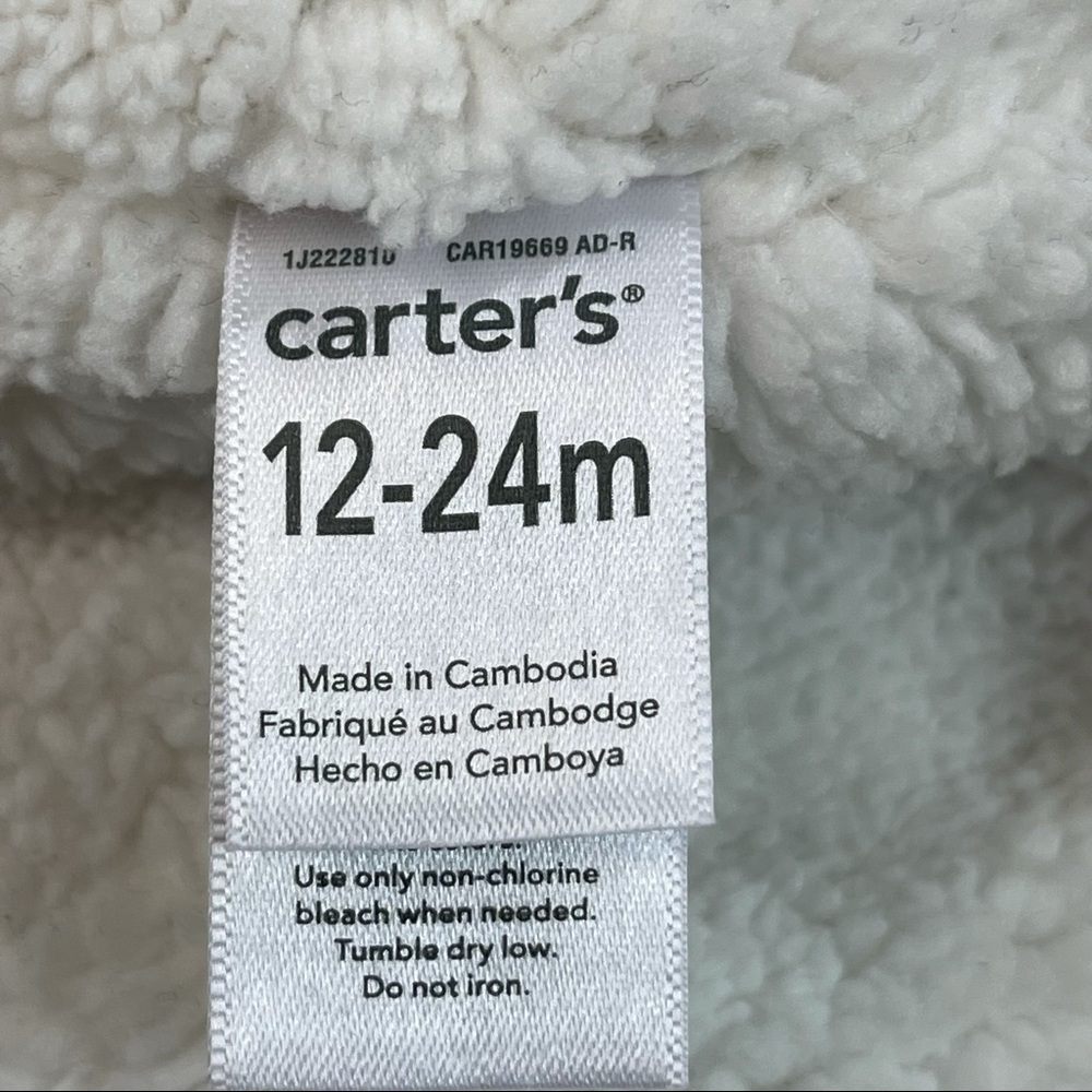 Carter’s Boys Winter Plaid Hat 12 - 24 months - Picture 6 of 7